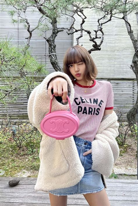 Blackpink’s Lisa in Celine Haute Parfumerie .